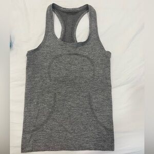 Lululemon grey swiftly tank